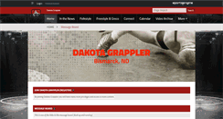 Desktop Screenshot of dakotagrappler.com